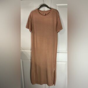 Old Navy T-Shirt Midi Short Sleeve Dress- Small Tall